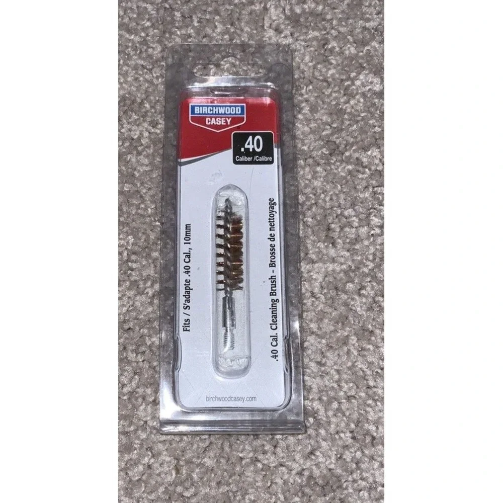 Birchwood‎ Casey 41281 Bronze 40 Caliber Firearm Cleaning Brush